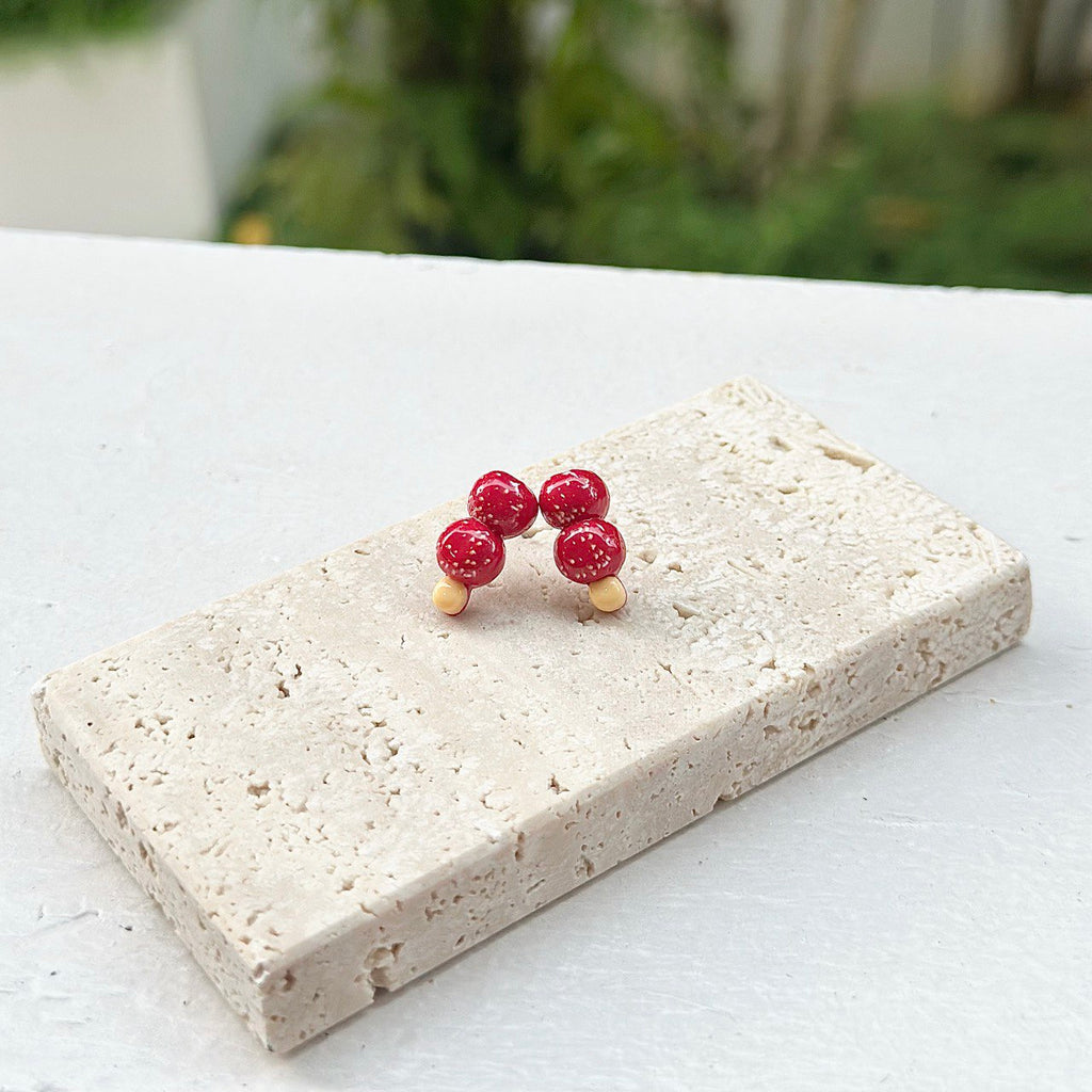 Grape Tang Hulu Ear Studs
