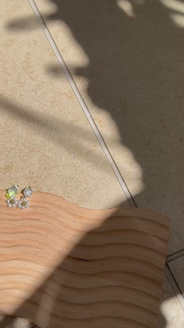 Mini Bling Daisy Earrings